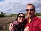 Sabine und ich beim Westportal des Hankenfelder Tunnels