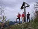 Ich, Larissa, Ursula und Carmen am Falkenstein, 1.013 m