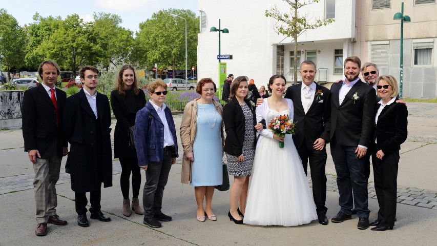 Jörg, Dario, Marisa, Eva, Brigitte, Katarina, Sabine, ich, Markus, Papa und Mama © novaczek.at