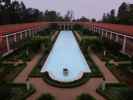 Äußeres Peristyl der Getty Villa in Pacific Palisades (5. Juni)