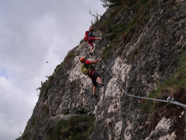 Via Ferrata Les Cordes: Axel und Martina (15. Juni)