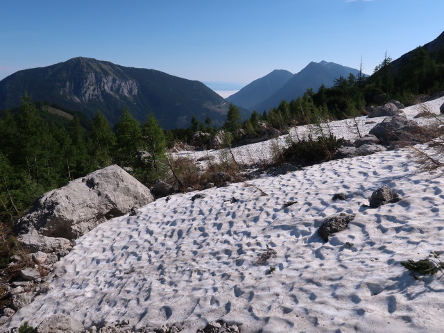 zwischen Mejniksattel und &Ouml;TK-Klettersteig