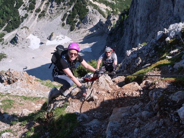 ÖTK-Klettersteig: Birgit und Thomas