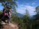 Thomas und Birgit zwischen Mejniksattel und ÖTK-Klettersteig