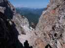 ÖTK-Klettersteig: Thomas auf der Seilbrücke