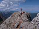 Thomas zwischen Koschutnikturm und ÖTK-Klettersteig