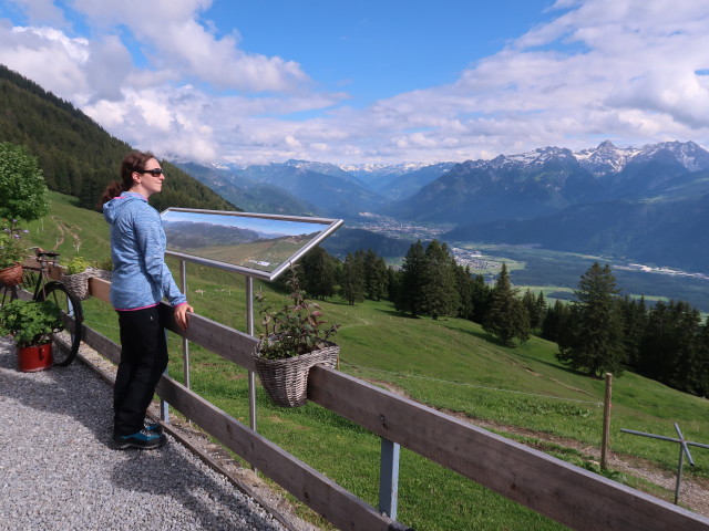 Sabine am Älpele, 1.558 m (22. Juni)