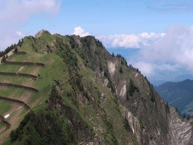 Hochgerach vom Hüttenkopf aus (23. Juni)