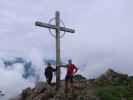 Sabine und ich am Hochgerach, 1.985 m (23. Juni)