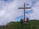 Sabine und ich am Hüttenkopf, 1.976 m (23. Juni)