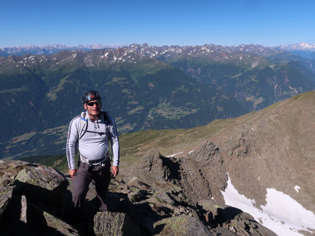 Erich zwischen Mirschachscharte und Niederer Prijakt (29. Juni)