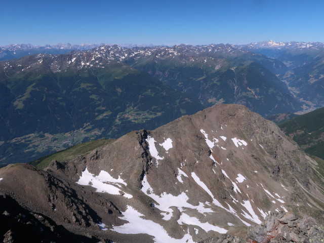 vom Niederen Prijakt Richtung Westen (29. Juni)