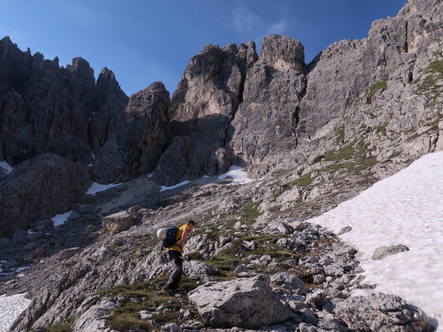 Philipp zwischen Weg 115 und Via Corsi-Chiandussi