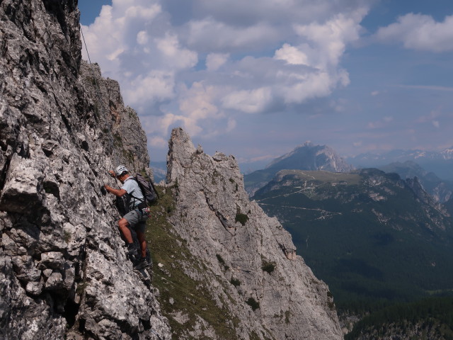 Via Corsi-Chiandussi: 3. Seillänge