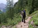 Ursa am Weg 115 zwischen Rifugio Fratelli Fonda Savio und Misurina