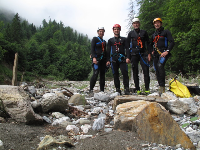 Ursa, Werner, Josef und ich