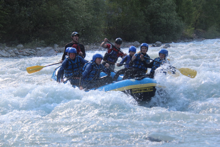 Ursa, Erich, ich, Moritz, Evelyn und Philipp