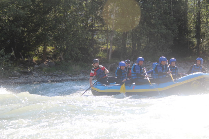 Ursa, Erich, ich, Evelyn und Philipp