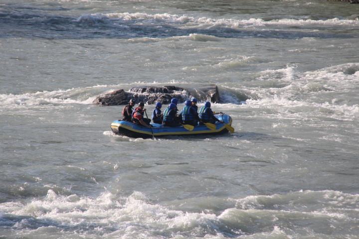 Moritz, Ursa, Evelyn, Erich, Philipp und ich