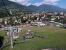 Lienz von der Schlossbergbahn aus