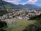 Lienz von der Schlossbergbahn aus