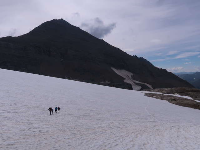 Josef, Miriam, Evelyn und Gabriele am Südlichen Bockkarkees