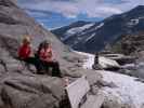 Moritz und Evelyn am Weg 702 im Wasserfallwinkel