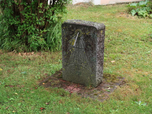 Sonnenuhren-Ausstellung Jindra in Weiten (13. Juli)