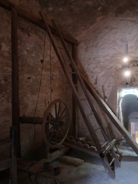 Folterkammer im Museum für Rechtsgeschicht im Schloss Pöggstall (13. Juli)