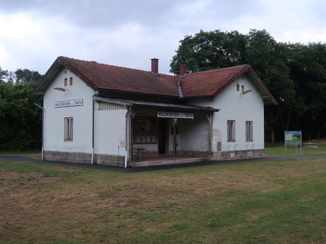 Bahnhof Waldkirchen an der Thaya (13. Juli)