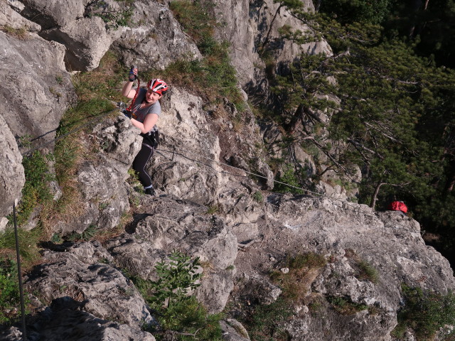 Angela im schönen Quergang