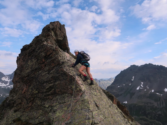 Pfannknecht-Klettersteig: Ursa (21. Juli)