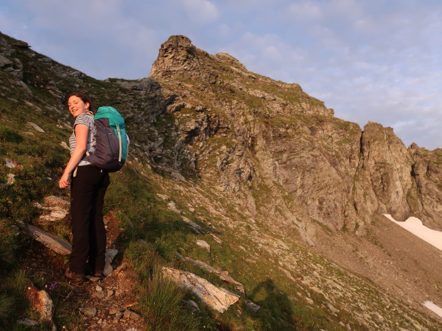 Sabine zwischen Oberem Landawirsee und Scharnock (27. Juli)
