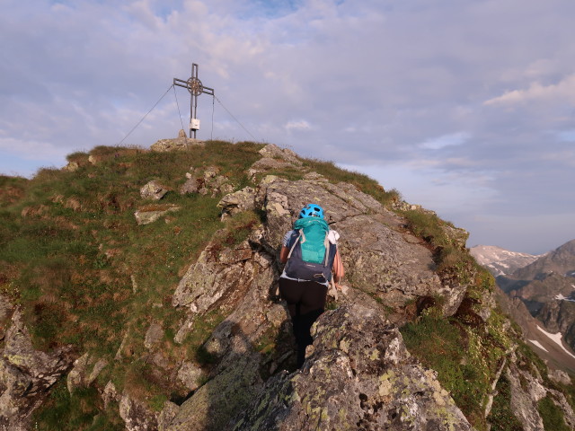 Sabine am Scharnock, 2.498 m (27. Juli)