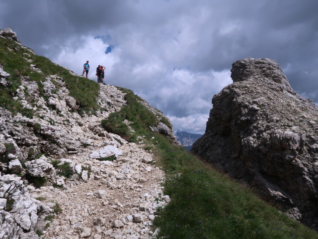 zwischen Pisciadù-Klettersteig und Pisciadùhütte (3. Aug.)