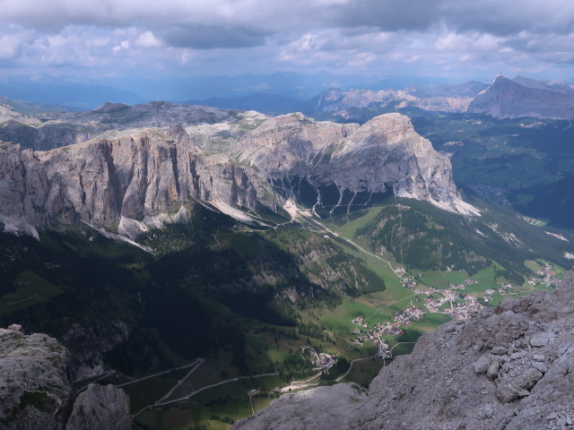 vom Piz Pisciadù Richtung Nordosten (3. Aug.)