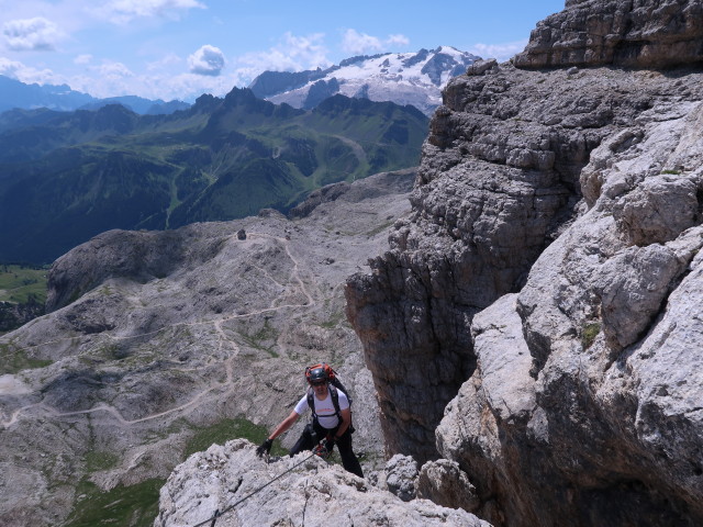 Piz da Lec-Klettersteig: Ronald (4. Aug.)