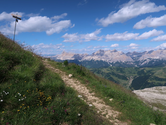 zwischen Piz da Lec und Franz-Kostner-Hütte (4. Aug.)