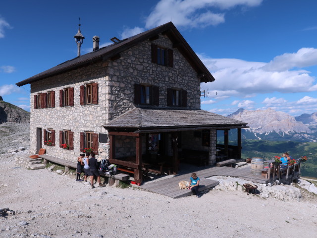 Franz-Kostner-Hütte, 2.536 m (4. Aug.)