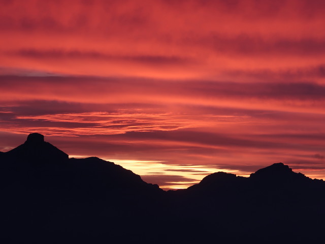 von der Franz-Kostner-Hütte Richtung Nordosten (5. Aug.)