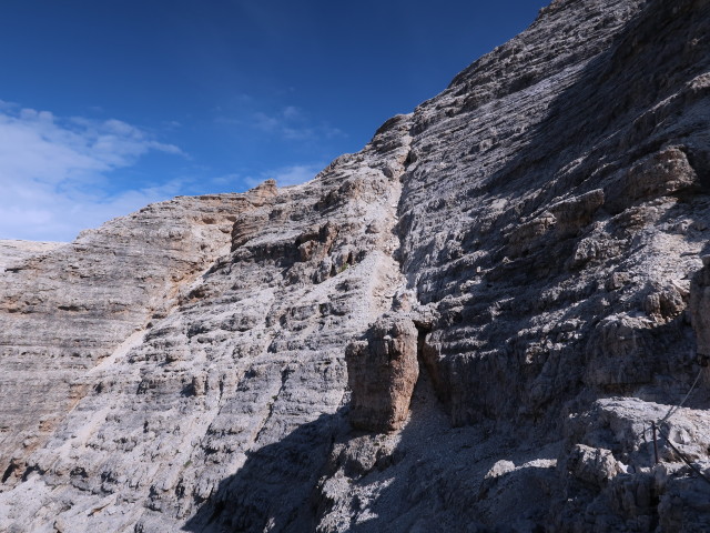 neben der Via Ferrata Cesare Piazzetta (5. Aug.)