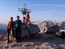 Ich und Ronald am Piz Boe, 3.152 m (4. Aug.)