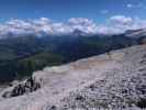 Weg 646 zwischen Piz da Lec und Franz-Kostner-Hütte (4. Aug.)