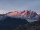 Marmolada von der Franz-Kostner-Hütte aus (5. Aug.)