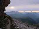 Weg 638 zwischen Franz-Kostner-Hütte und Via Ferrata Cesare Piazzetta (5. Aug.)