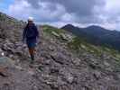 Ursula am Weg 15a zwischen Tagewaldhorn und Flaggerschartenhütte (10. Aug.)