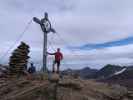 Ich auf der Mittleren Guslarspitze, 3.128 m (17. Aug.)