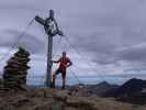 Ich auf der Mittleren Guslarspitze, 3.128 m (17. Aug.)