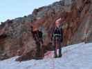 Bernadette und Evelyn im Kesselwandjoch (18. Aug.)