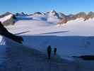 Evelyn und Bernadette im Oberen Guslarjoch, 3.361 m (18. Aug.)